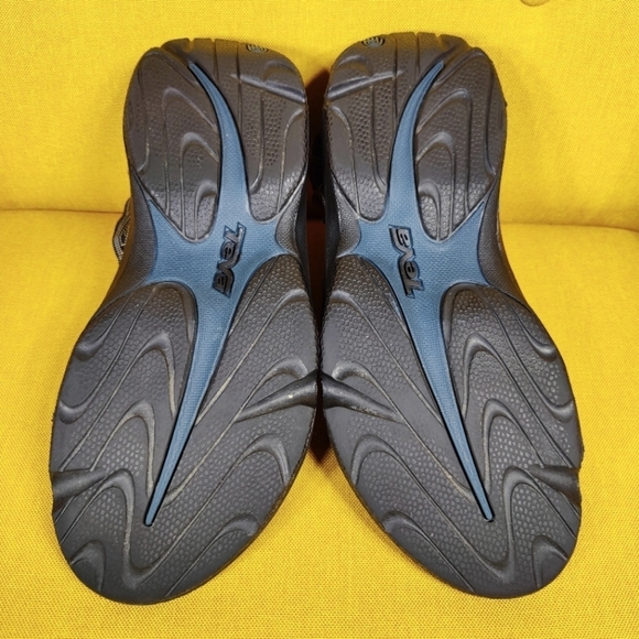 Teva Hurricane XLT 2 Black Gray Blue Hiking Sandals Strap Shoes Men's Size 11 - Picture 8 of 9